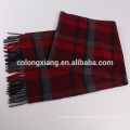 Classic Men Pashmina Shawl Blanket Thick Cashmere Tartan Plaid Scarf